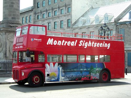 Visiter Montreal en bus